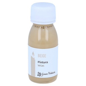 Beige Farbe für Kerzen