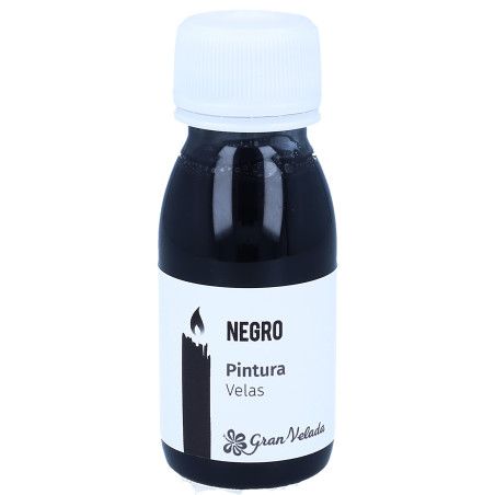 Čierna farba na sviečky