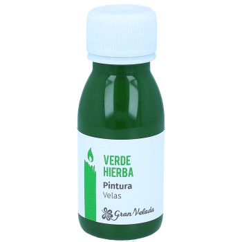 Tráva zelená farba na sviečky