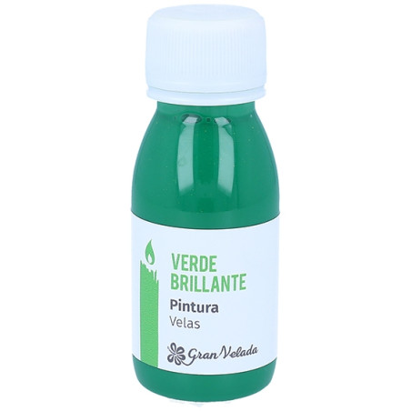 Hellgrüne Farbe für Kerzen