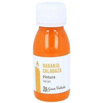 Kürbisorange Farbe für Kerzen