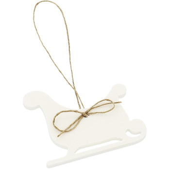 Formová figúrka saní na zavesenie