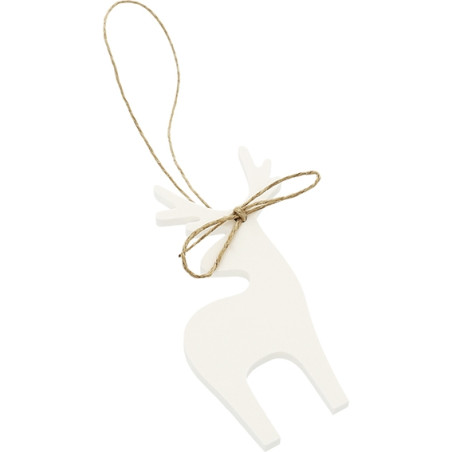 Form Rentierfigur zum Aufhängen