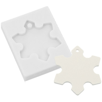 Forma snehových vločiek figúrka na zavesenie