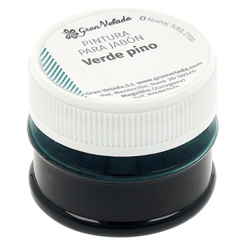 Borovicovo zelená farba na mydlo