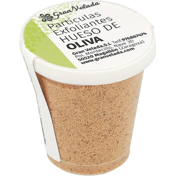 Exfoliačné peelingové častice z olivových kôstok 500 mikrónov