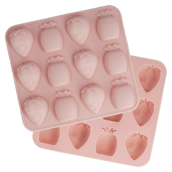 Forma na kreatívne výrobky mini jahody a ananás