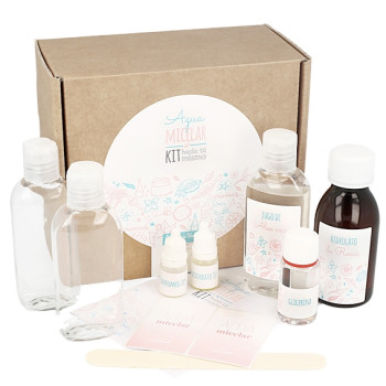 Hausgemachtes Mizellenwasser: Kit mit Rezept + Zutaten