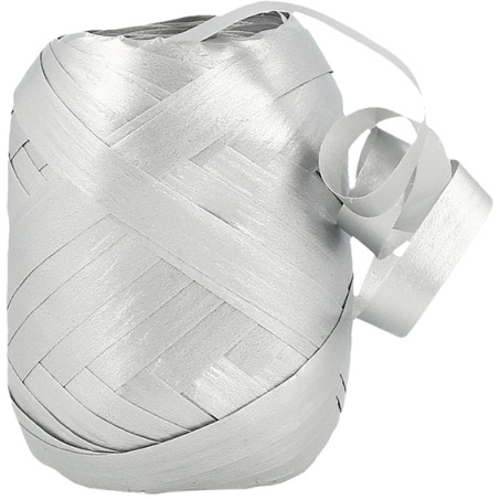 Silbernes Papierband 7mm
