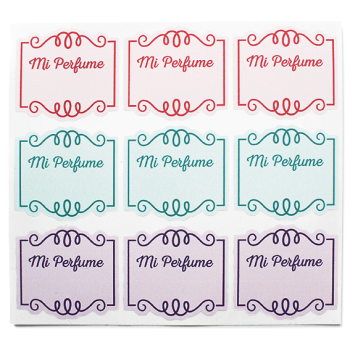 Nálepky môj parfum Nálepky môj parfum