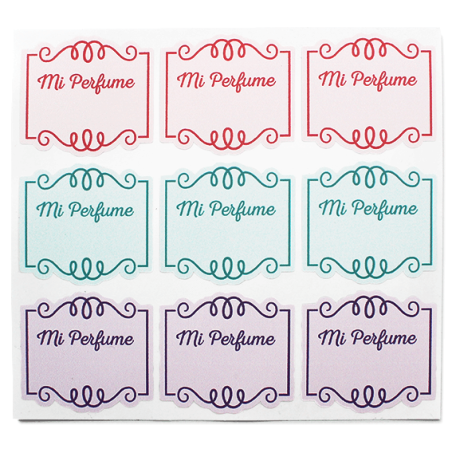 Aufkleber mein Parfüm