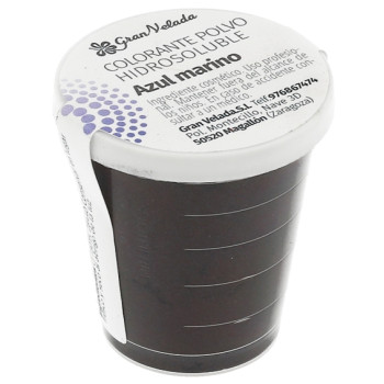 Vo vode rozpustné námornícko modré farbivo v prášku