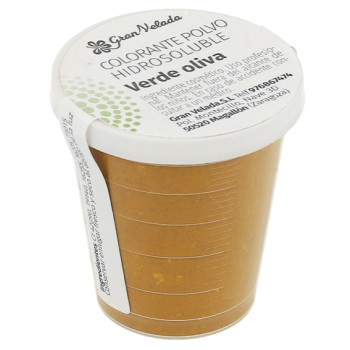 Vo vode rozpustné olivovo zelené farbivo v prášku