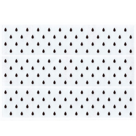 Nálepky melónové jadierka