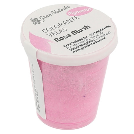 Blush ružové pigmentové farbivo na sviečky