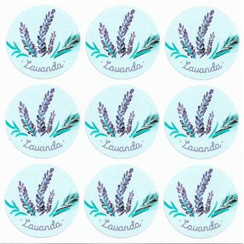 Aufkleber Lavendel Leidenschaft