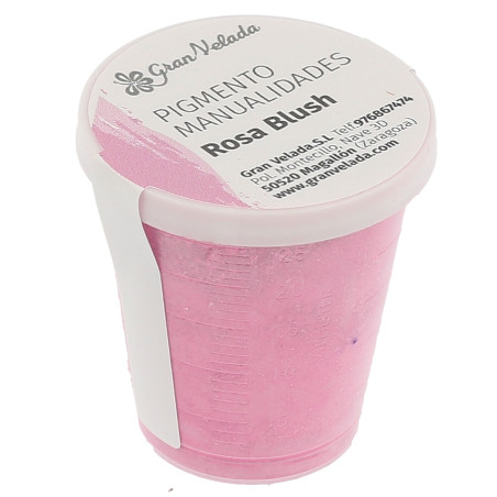 Blush rosa Farbpulverpigment zum Basteln
