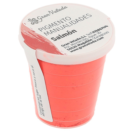 Farebný pigment na ručné práce lososová