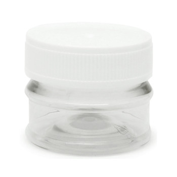Priehľadné nádoby 30 ml biele viečko veľkoobchod Priehľadné nádoby 30 ml biele viečko veľkoobchod
