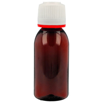 PET ambar fľaša 30 ml na kozmetiku s tesnením PET ambar fľaša 30 ml na kozmetiku s tesnením
