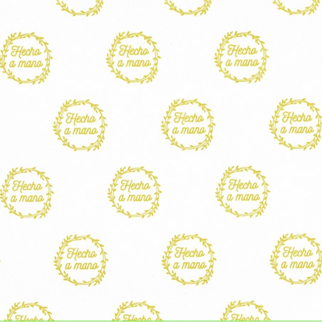 Handgeschöpftes geprägtes Wachspapier