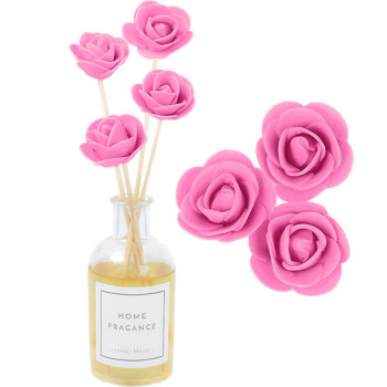 Mikado tyčinka s kvetom fuchsiovej farby