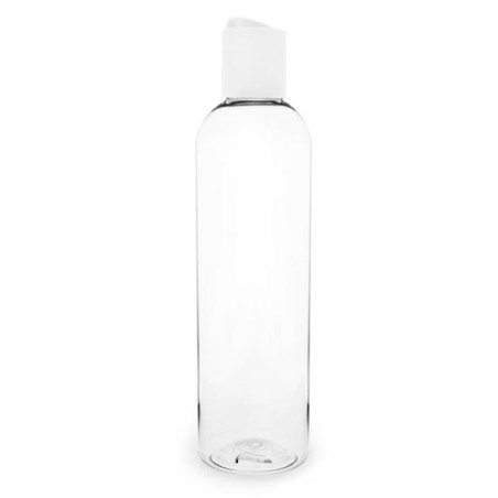 150 ml - PET-Flasche mit weißem Disc Top Verschluss