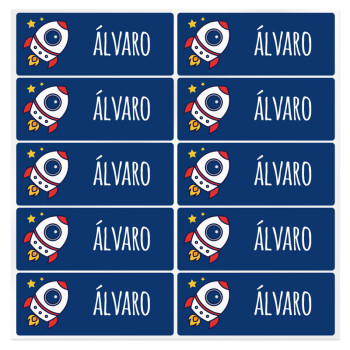 Nálepky vesmírna raketa