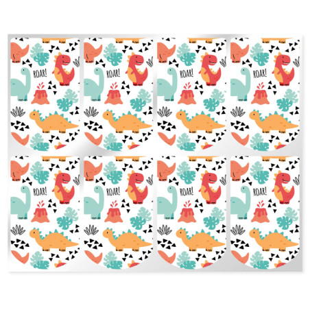 Dinosaurier-Aufkleber für Hängebehälter. Online-Verkauf