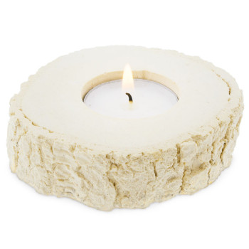 Forma na svietnik veľký drevený peň