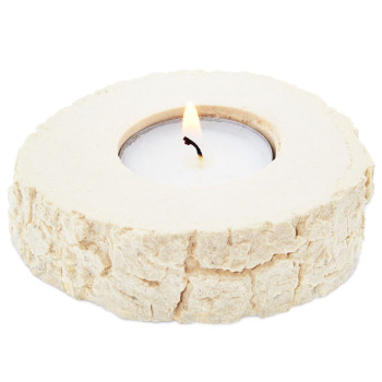 Forma na svietnik malý drevený peň