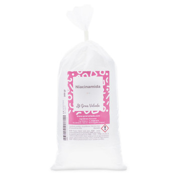 Reines Niacinamid. Vitamin B3 zur Herstellung von Kosmetika.