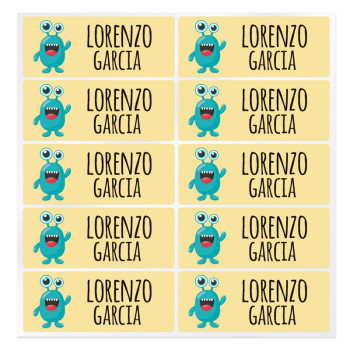 Nálepky pre deti s mimozemšťanom