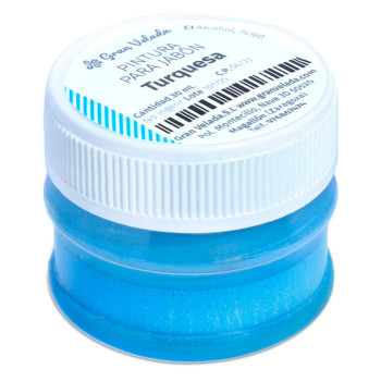 Tyrkysová farba na mydlo