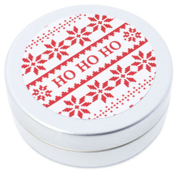 Ho Ho Ho Ho okrúhle vianočné nálepky na balenie Ho Ho Ho Ho okrúhle vianočné nálepky na balenie