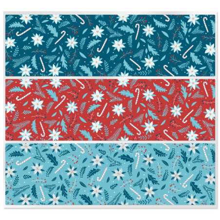 Aufkleber Weihnachtsmotive Dosenkerzen