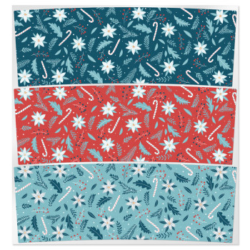 Aufkleber Weihnachtsmotive Kerzen im Glas