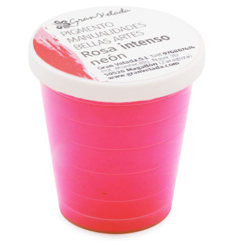 Farebný pigment na ručné práce neónová tmavoružová