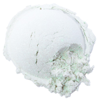 Kosmetisches Grün perlglänzend