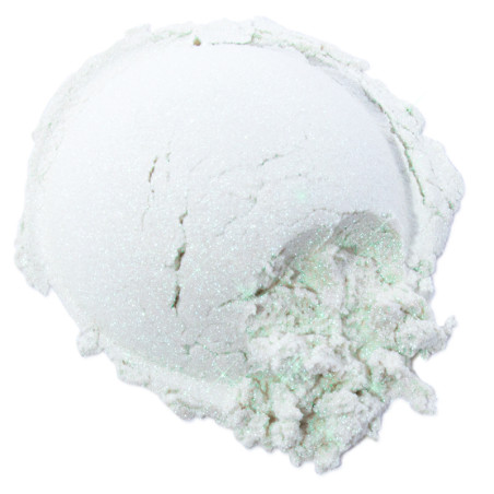 Kosmetisches Grün perlglänzend