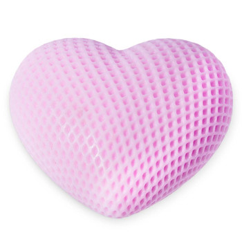 2 Herzenformen mit Gitter