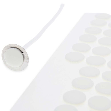 Okrúhle nálepky na držiaky knôtov