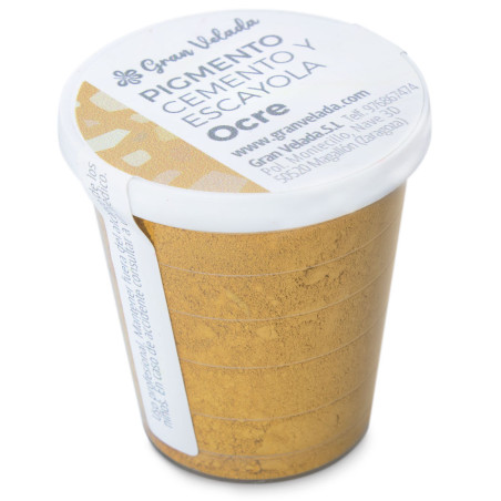 Ockerfarbenes Farbpigment für Zement und Gips