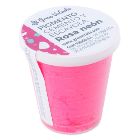 Neonrosa Farbpigment für Zement und Gips