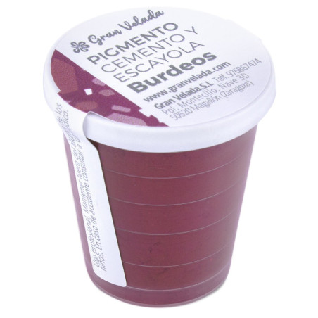 Bordeaux Farbpigment für Zement und Gips