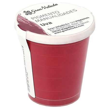 Farebný pigment na ručné práce hroznová