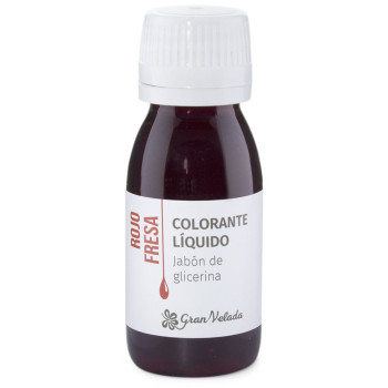 Erdbeerroter flüssiger Farbstoff für Glycerinseife