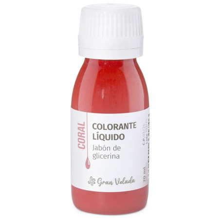 Flüssiger Korallenfarbstoff für Glycerinseife