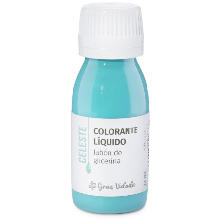 Himmelblauer flüssiger Farbstoff für Glycerinseife