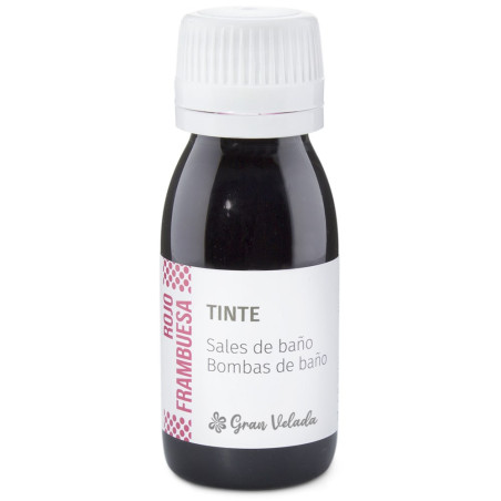 Himbeerrote Farbstoff Salze und Badebomben